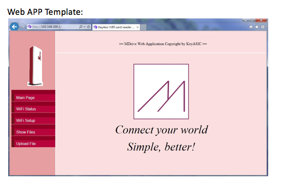 mdrive webtemplate